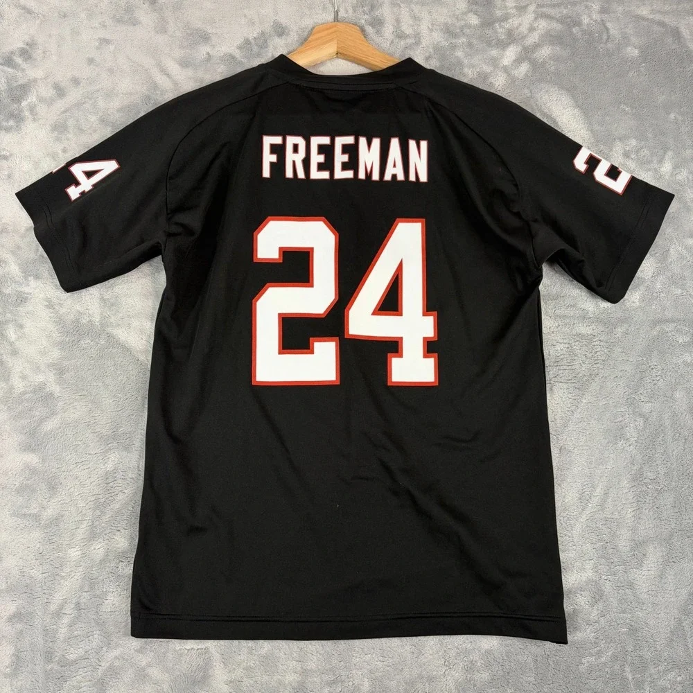 Atlanta Falcons Youth Large 14/16 NFL Devonta Freeman #24 Black Jersey